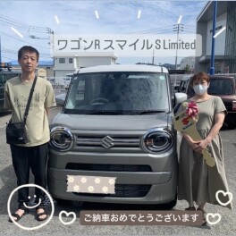 O様のワゴンRスマイルを納車しました！