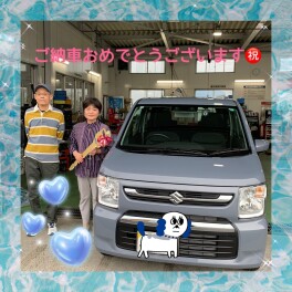 I様のワゴンＲ納車式
