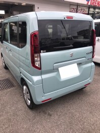 スペーシアの納車式を行いました！