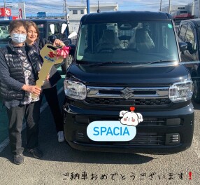T様のスペーシア納車しました！