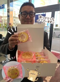 とっても美味しそうな差し入れ頂きました★