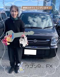 大人気のワゴンＲ納車しました！！