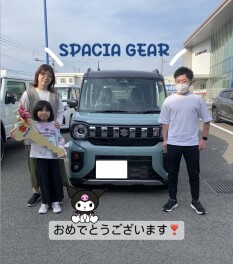☆スペーシアギアの納車式★