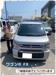 ワゴンRの納車式！！