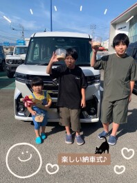 楽しい納車式と、七夕イベント参加ありがとうございました！！
