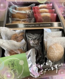 美味しそうな焼き菓子いただきました～！！