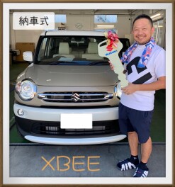 クロスビー納車式☆