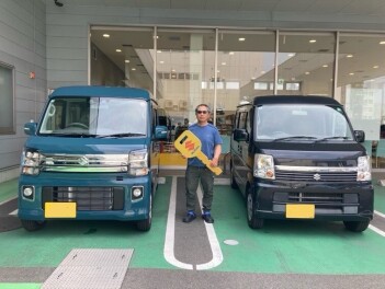 ★エブリイワゴン×デニムブルーメタリック　納車式★