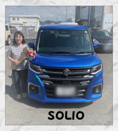 ソリオの納車式！