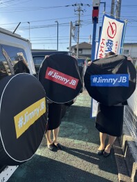ジムニーのスペアタイヤカバーがお洒落すぎます！！