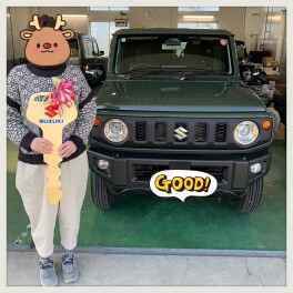 ジムニー納車式！　おめでとうございます☆