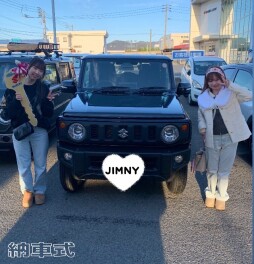 ジムニーの納車式！　おめでとうございます☆