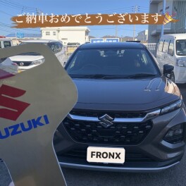 フロンクス納車式！