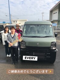 エブリィJリミテッド納車式！　特別仕様車