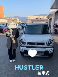 大人気ハスラーの納車式！