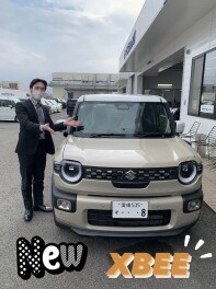 新型クロスビー大好評です！！