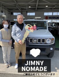 ジムニーノマドの納車式！ おめでとうございます！