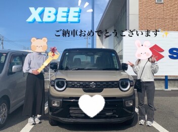 新型クロスビーの納車式！