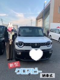 新型クロスビーのご納車おめでとうございます！