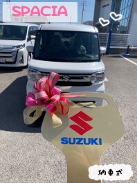 スペーシアのご納車おめでとうございます！
