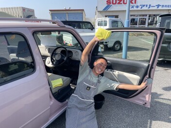 【100均検証】車のドア内側の白汚れにお悩みの方必見！ダイソー洗顔パフ激闘の3部作がついに完結！【スズキアリーナ野州佐野】