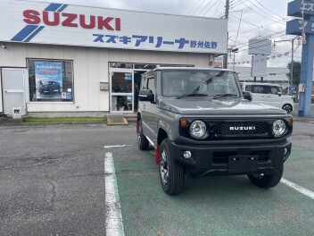 【ご納車紹介】こだわりカスタムが光る！渋くてカッコいい新型ジムニーをご納車いたしました！