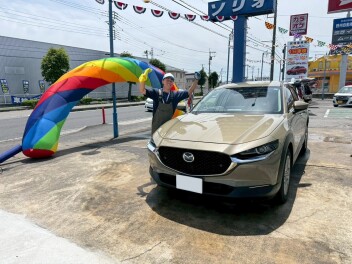 【いよいよ明日！】虹のアーチでお出迎え！6/27(土)洗車＆雨対策イベント本番です！
