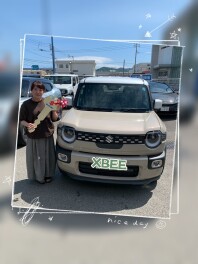 新型クロスビーの納車式！