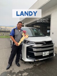 スタッフさんのランディ納車しました！