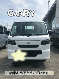 キャリイの納車式！