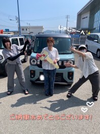 スペーシアギアのご納車おめでとうございます！