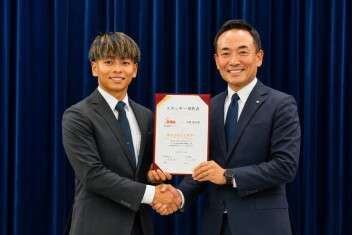 久野竜太朗選手とスポンサー契約を締結しました