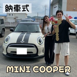 MINI COOPER 納車式！