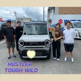 新型ハスラー タフワイルド 納車式！