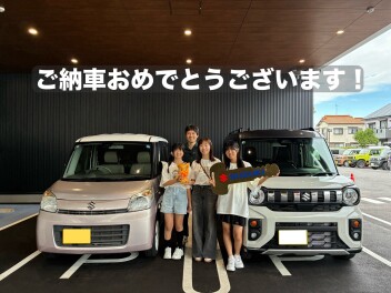 Ｍ様ご納車おめでとうございます！