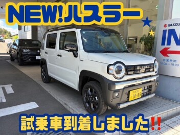 NEWハスラー試乗車到着しました！！