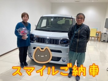 ワゴンRスマイルご納車です☆