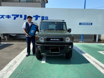 ジムニーお納車しました！！