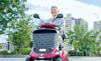 電動車いす部門です！