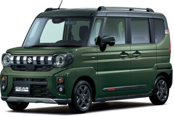 新型スペーシアギアの展示車が来ました！