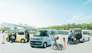 スズキ福祉車両　ウィズシリーズ　スペーシア車いす移動車 納車しました♬