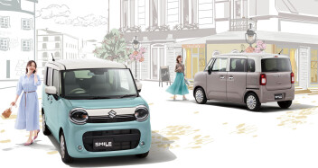 ！！カワ◇クリーミーなワゴンRスマイル登場◇イイ！！