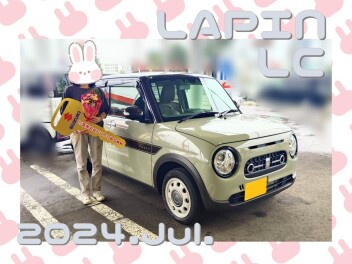 Ｎ様ラパンＬＣご納車！＠よしだ