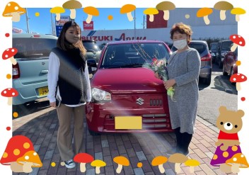 ☆ご納車御礼☆アルトをご納車しました！