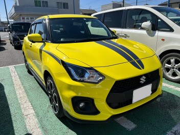 スイフトスポーツご納車です(^-^)