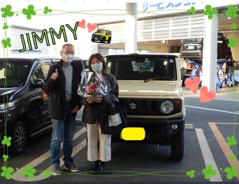 ジムニーご納車させていただきました☆彡