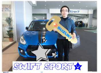 スイフトスポーツ納車しました！