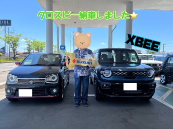 クロスビー納車しました！！