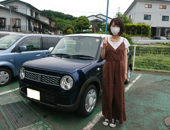 ラパンモード　納車させていただきました