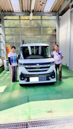 スペーシアカスタム納車式